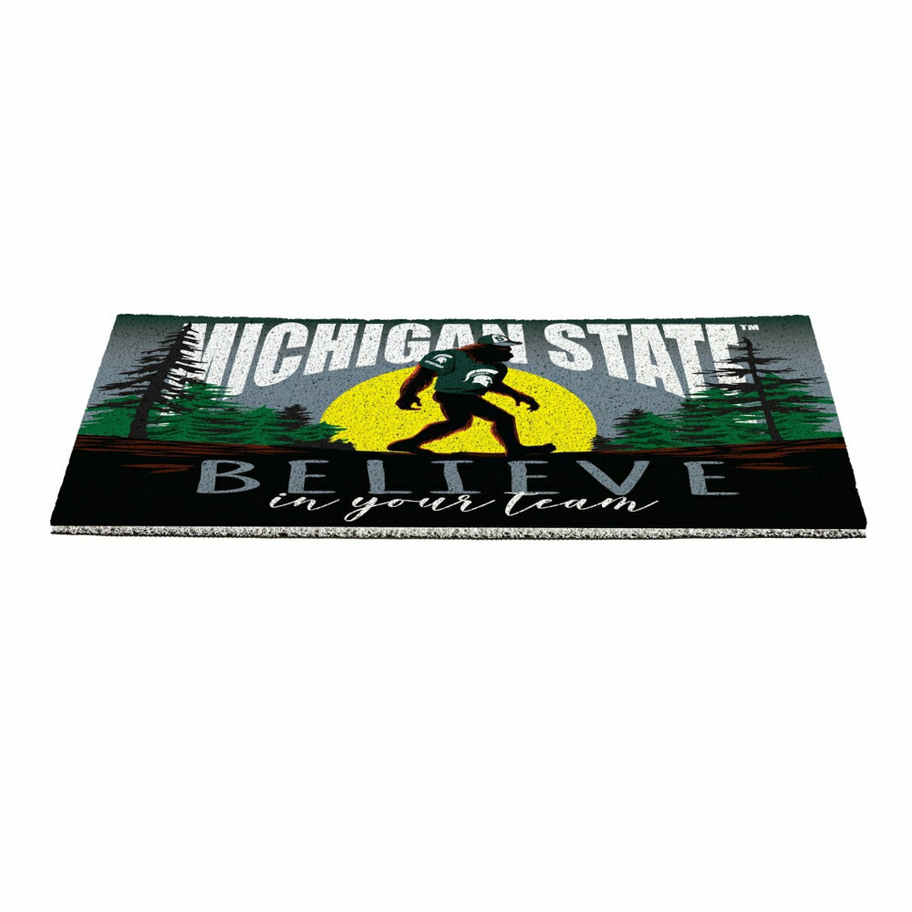 Michigan State University Bigfoot PVC Mat, 28"x16", Collegiate