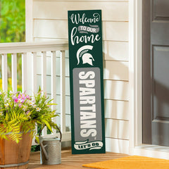 47" Double Sided Leaner, Michigan State University, Halloween, Collegiate, Home