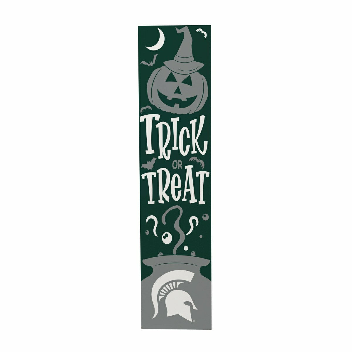 47" Double Sided Leaner, Michigan State University, Halloween, Collegiate, Home