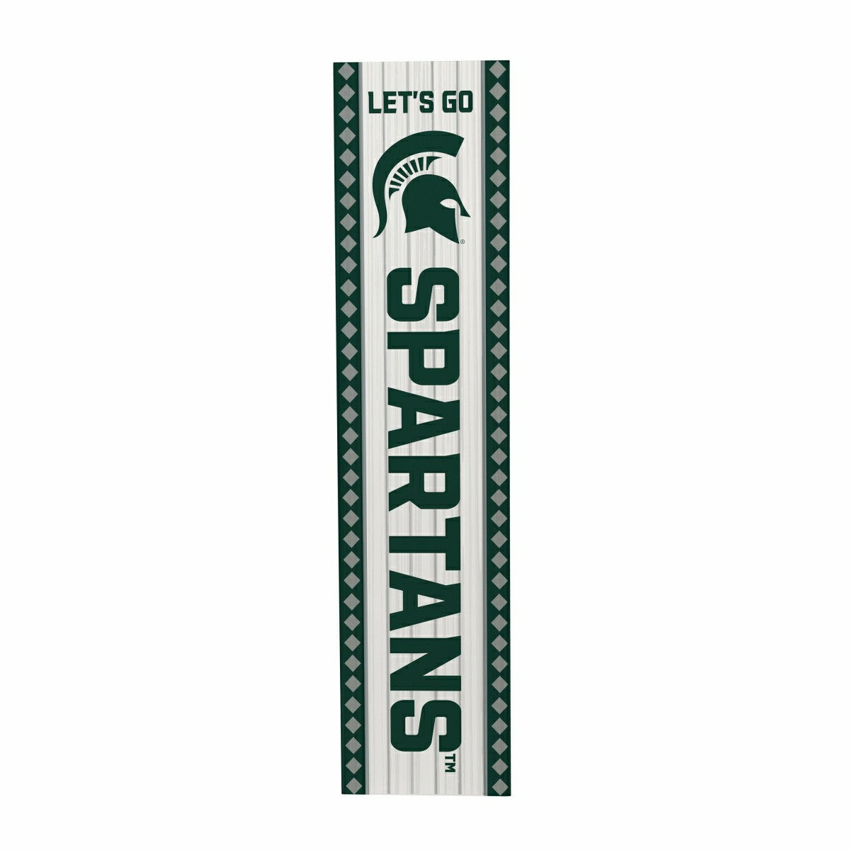 47" Double Sided Leaner, Michigan State University, Christmas, Collegiate, Home
