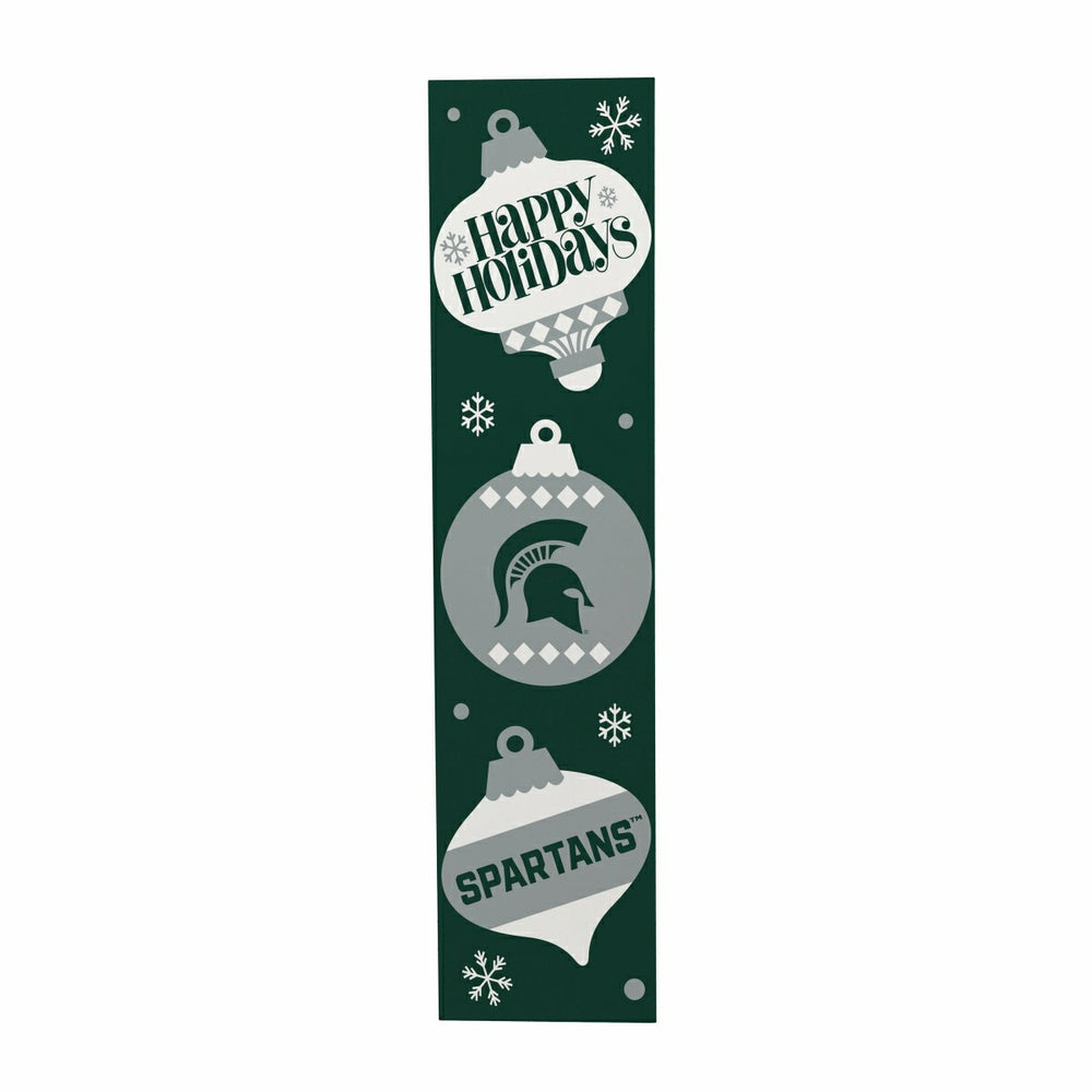 47" Double Sided Leaner, Michigan State University, Christmas, Collegiate, Home