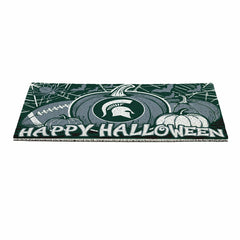 Michigan State University Halloween PVC Mat, 28"x16", Collegiate
