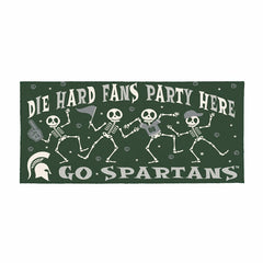 Michigan State University Flocked Coir Halloween Sassafras Switch Mat,, Collegiate