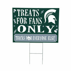 Michigan State University Yard Sign, Halloween Treats for Fans, Collegiate, Home