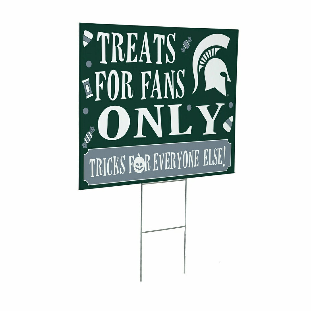 Michigan State University Yard Sign, Halloween Treats for Fans, Collegiate, Home