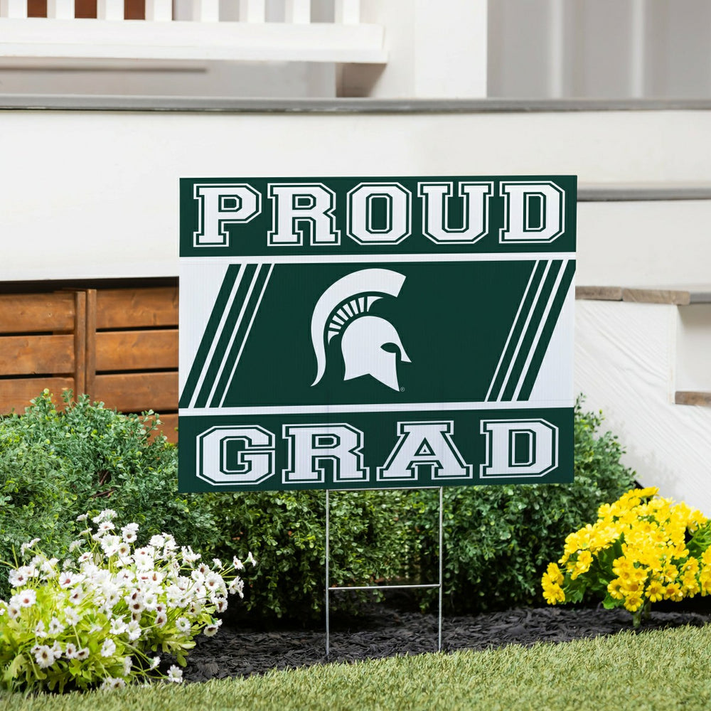 Michigan State University Coroplast Yard Sign Graduate, Collegiate, Home