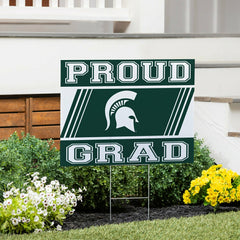 Michigan State University Coroplast Yard Sign Graduate, Collegiate, Home