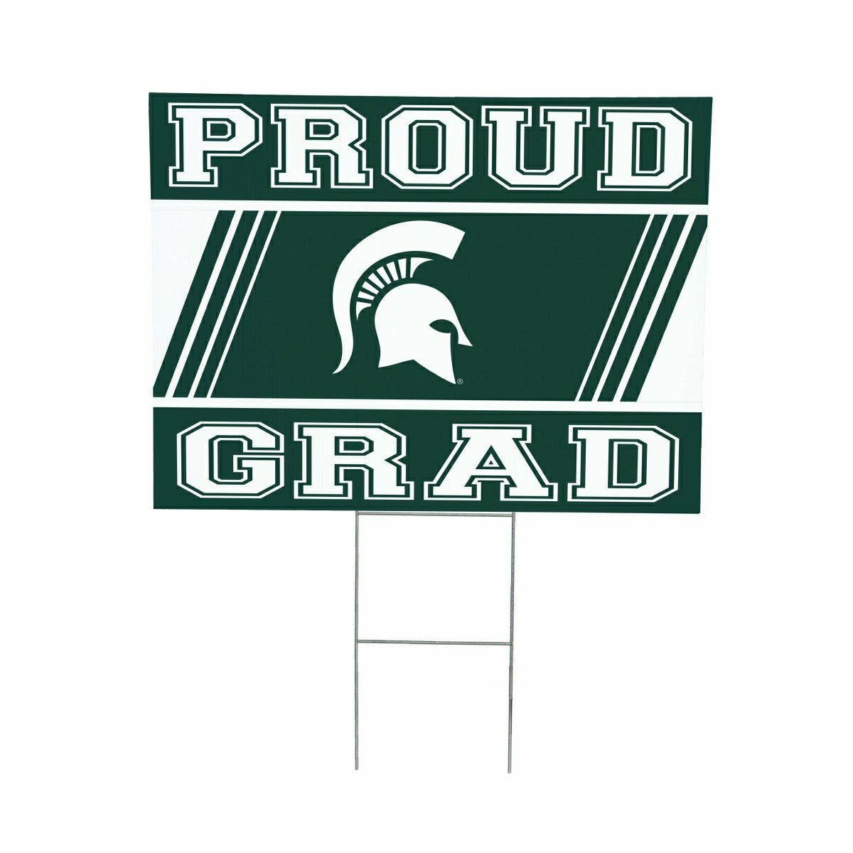 Michigan State University Coroplast Yard Sign Graduate, Collegiate, Home
