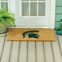 Michigan State University Large Full Color Coir Mat, 36"x24", Collegiate