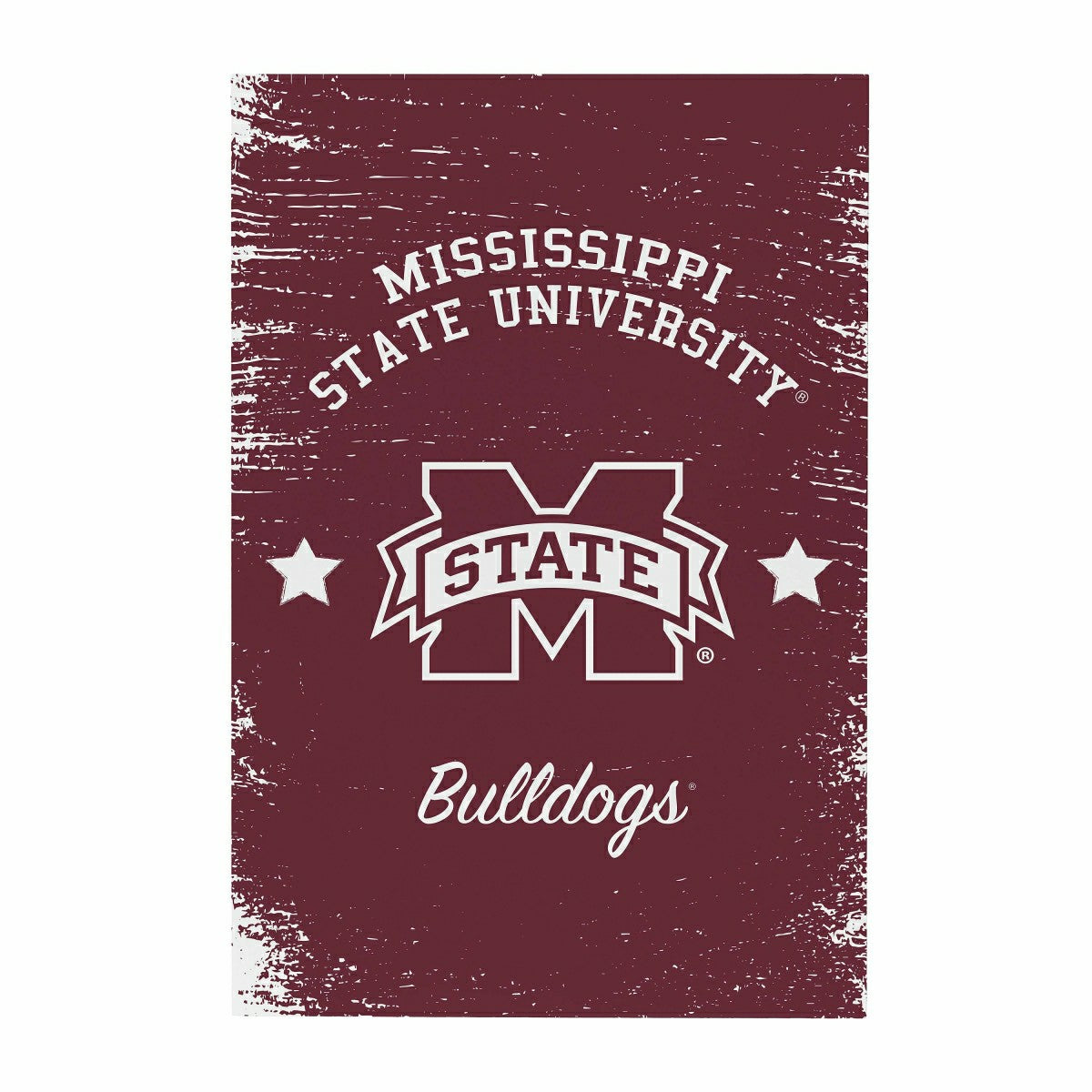 Mississippi State University Wood Wall Sign, 16x24, Collegiate, Home