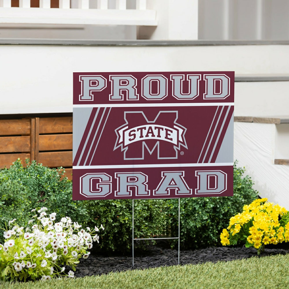 Mississippi State University Yard Sign Graduate, Collegiate, Home