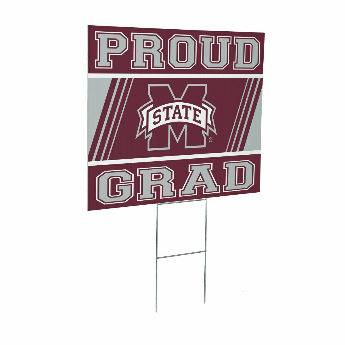 Mississippi State University Yard Sign Graduate, Collegiate, Home