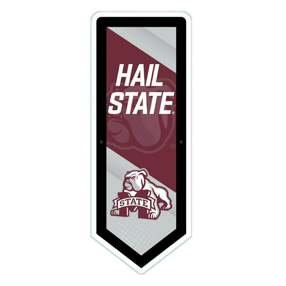 LED Wall Decor, Pennant, Mississippi State University, Collegiate, Home