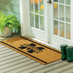 Mississippi State University Extra Large One Color Coir Mat, 60"x24", Collegiate