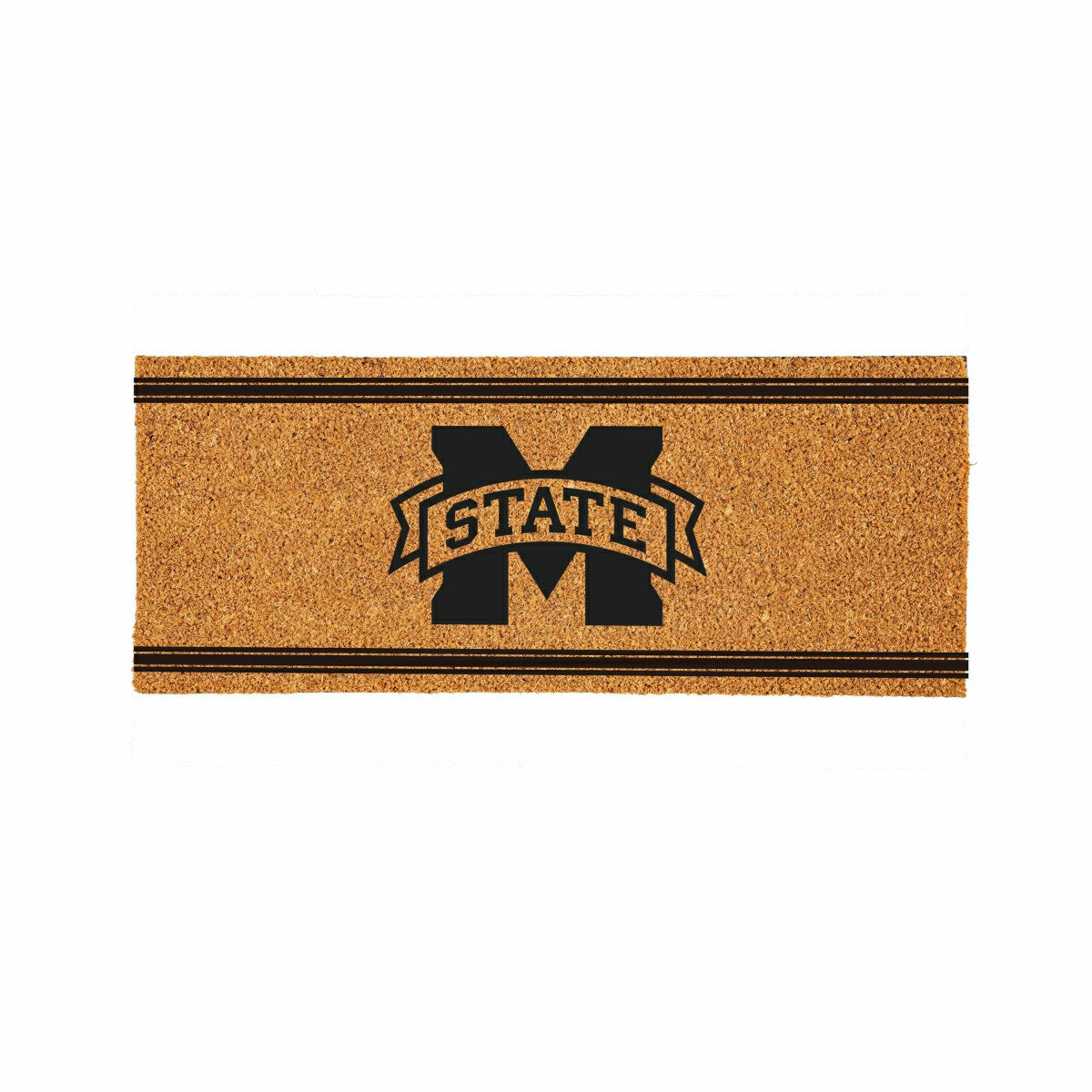 Mississippi State University Extra Large One Color Coir Mat, 60"x24", Collegiate