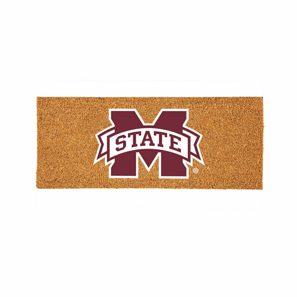 Mississippi State University Extra Large Full Color Coir Mat, 60"x24", Collegiate