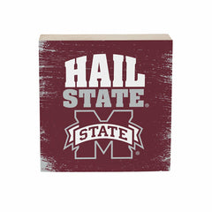 Mississippi State University Plock, Down Home Fans, 6x6, Collegiate, Home