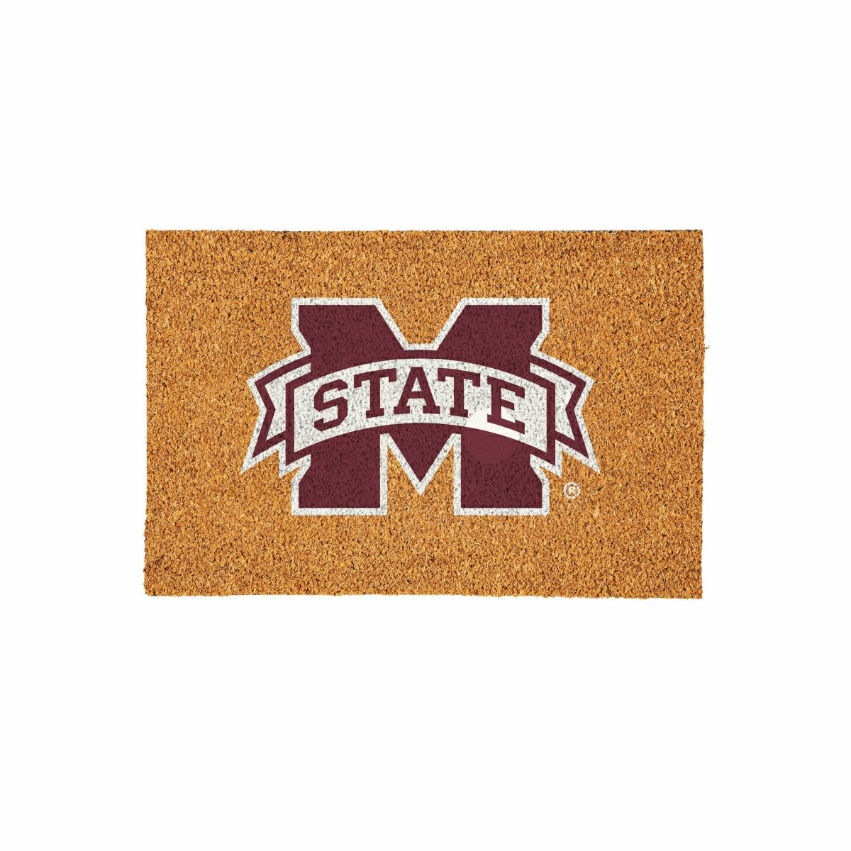 Mississippi State University Large Full Color Coir Mat, 36"x24", Collegiate