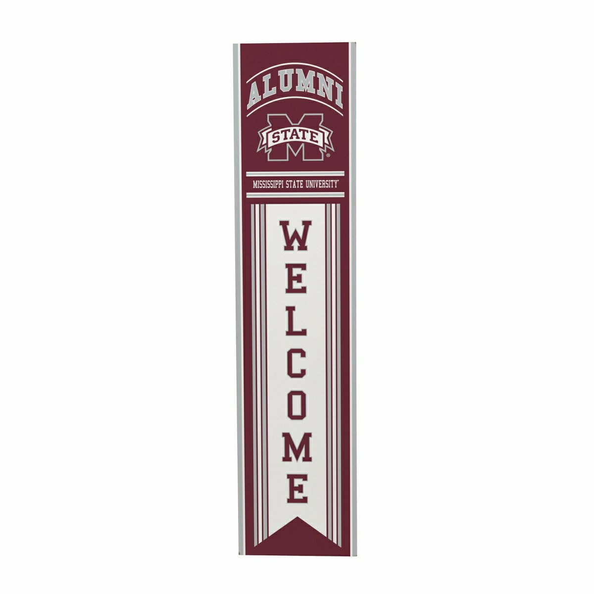 Mississippi State University Alumni Single Sided Large Leaner, 46", Collegiate, Home