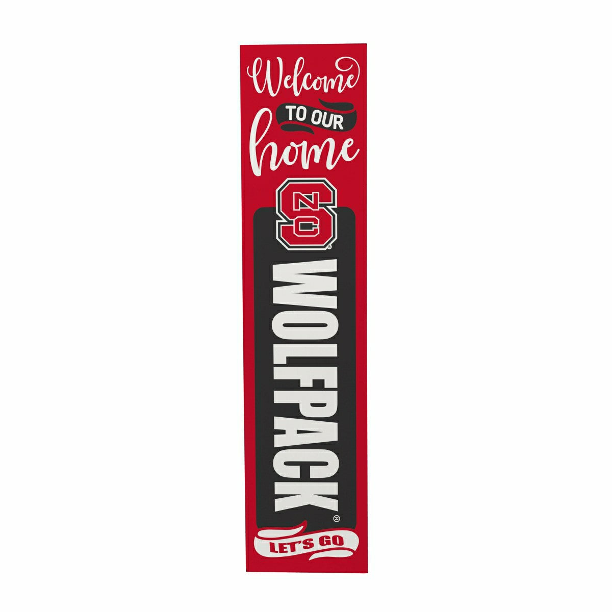 47" Double Sided Leaner, North Carolina State University, Halloween, Collegiate, Home