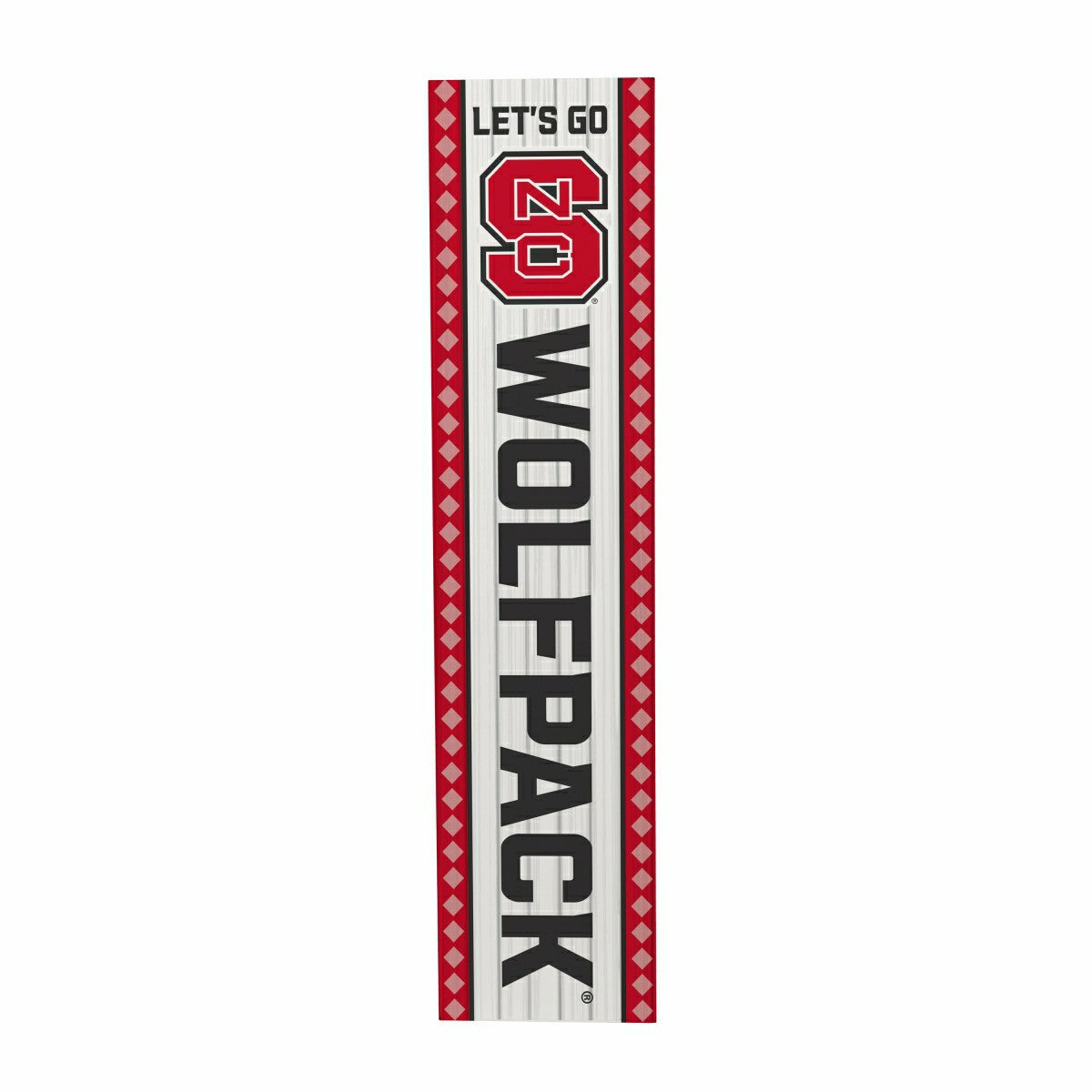 47" Double Sided Leaner, North Carolina State University, Christmas, Collegiate, Home