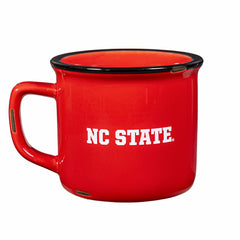 North Carolina State University Ceramic Camp Cup with Enamel Finish, 1, Collegiate, Home