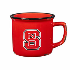 North Carolina State University Ceramic Camp Cup with Enamel Finish, 1, Collegiate, Home