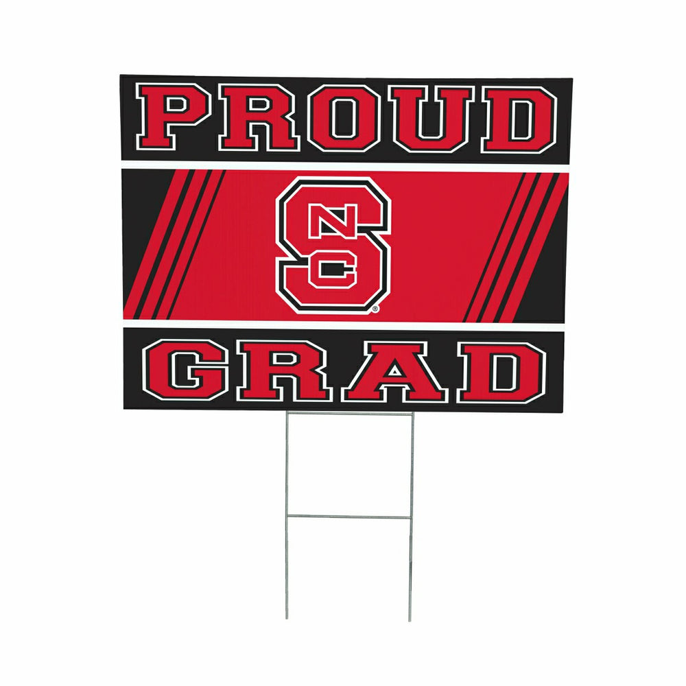 North Carolina State University Coroplast Yard Sign Graduate, Collegiate, Home
