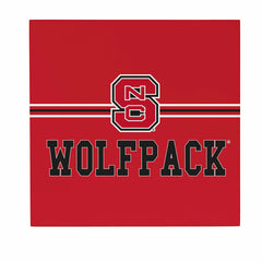 North Carolina State University Wood Wall Sign, 12x12, Collegiate, Home