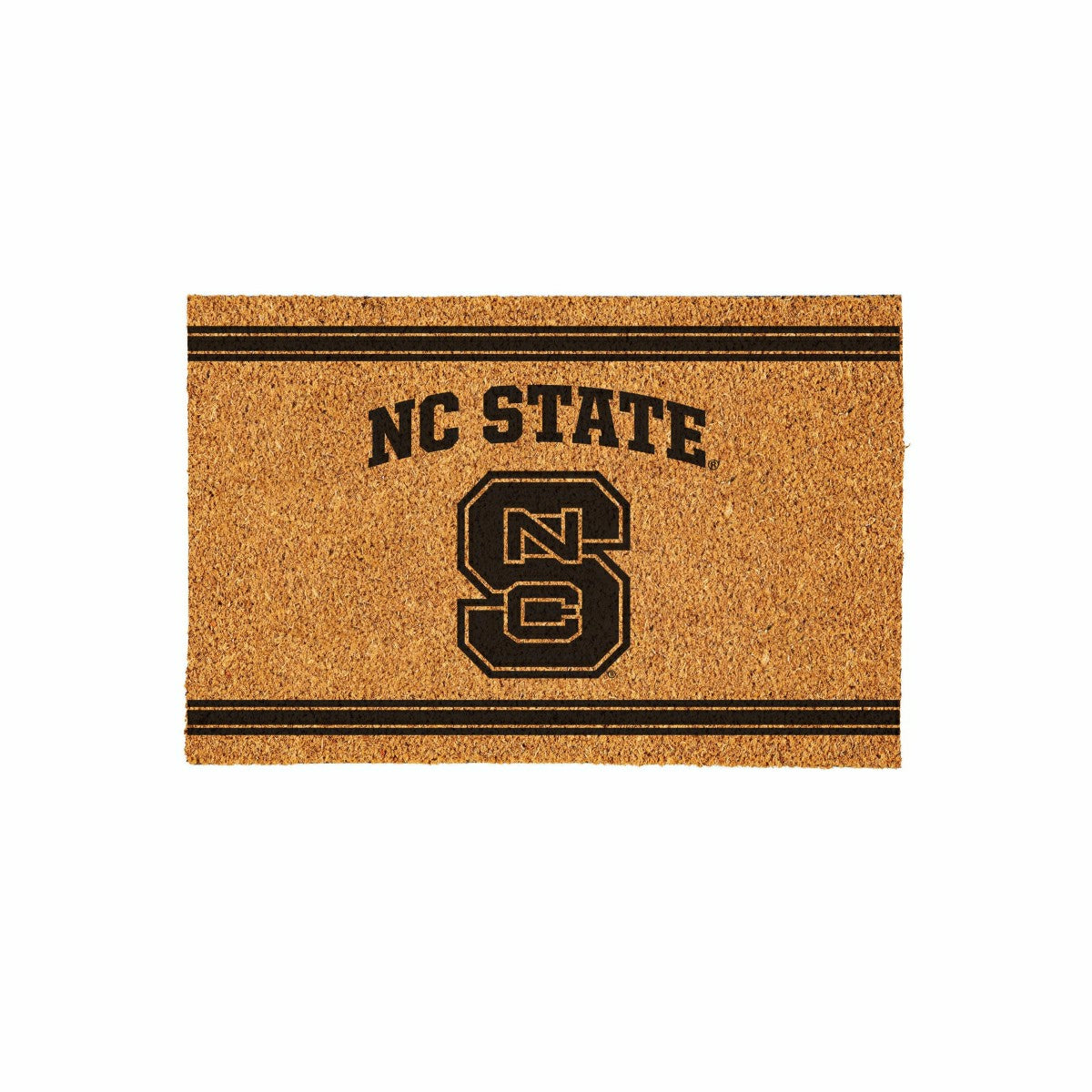 North Carolina State University Large One Color Coir Mat, 36"x24", Collegiate
