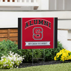 North Carolina State University Coroplast Yard Sign Alumni, Collegiate, Home