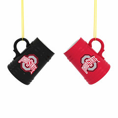 Ohio State University Ceramic Mini Stein, 3oz, set of 2, Collegiate, Home