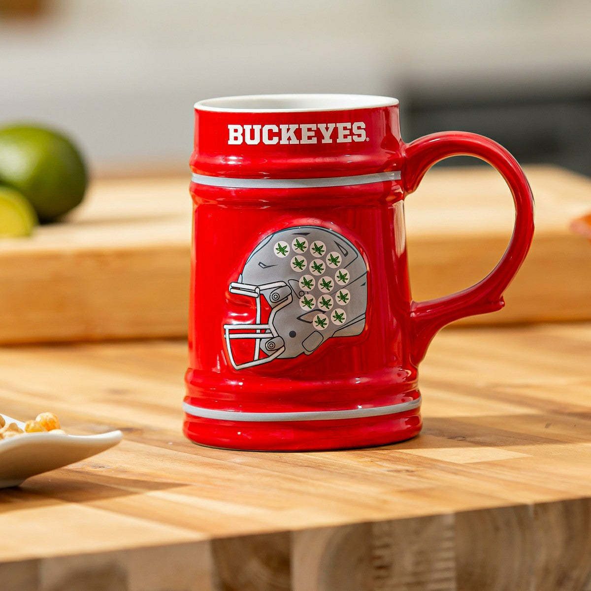 Ohio State University Ceramic Stein Cup, 24oz, Collegiate, Home
