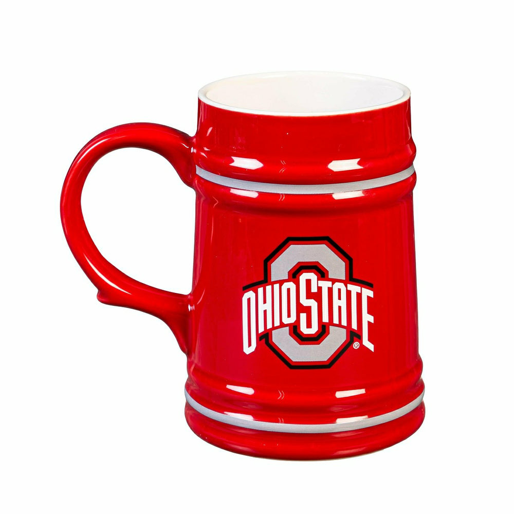Ohio State University Ceramic Stein Cup, 24oz, Collegiate, Home