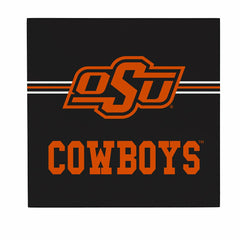 Oklahoma State University Wood Wall Sign, 12x12, Collegiate, Home