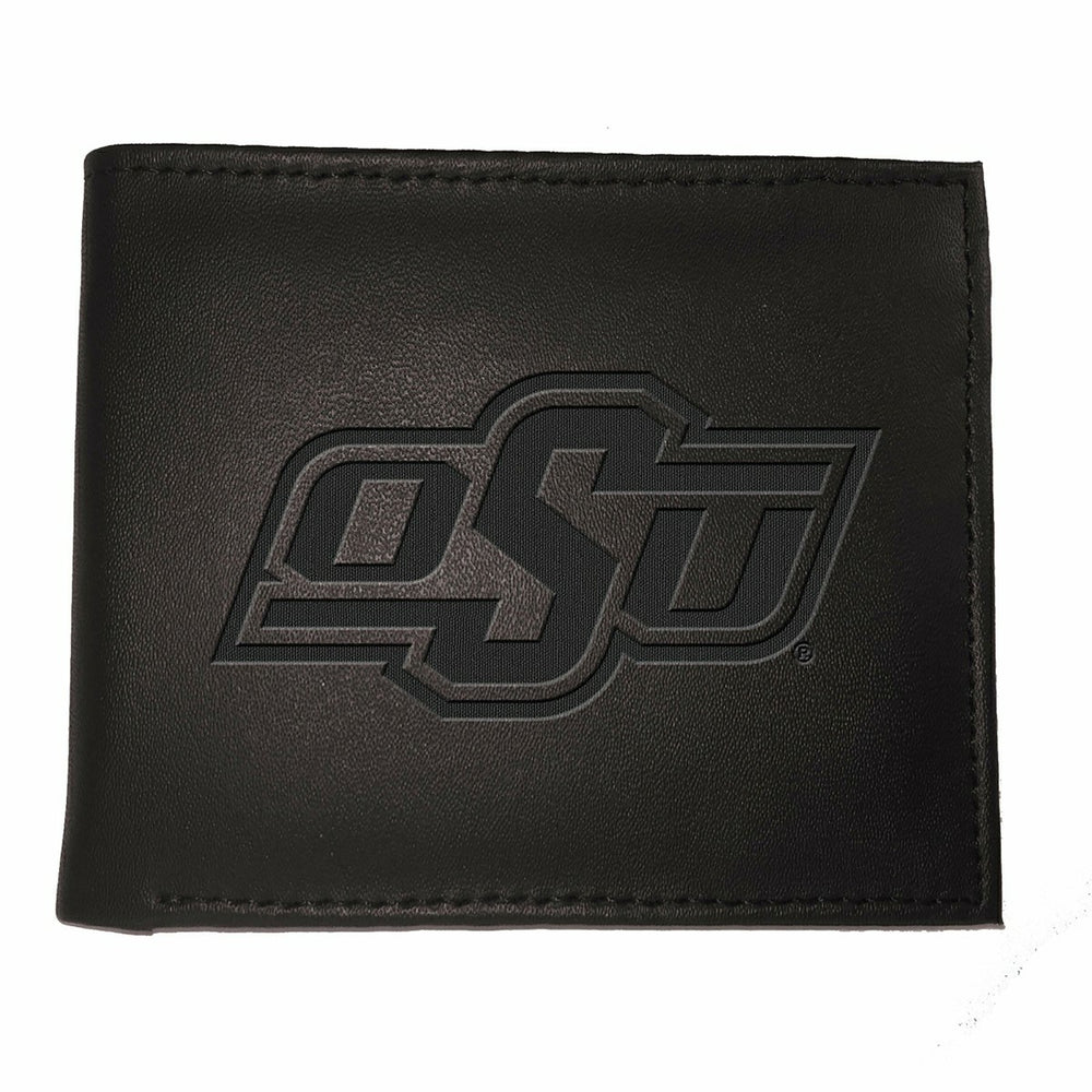 Oklahoma State University, Bi-Fold Wallet, Black, Collegiate, Home