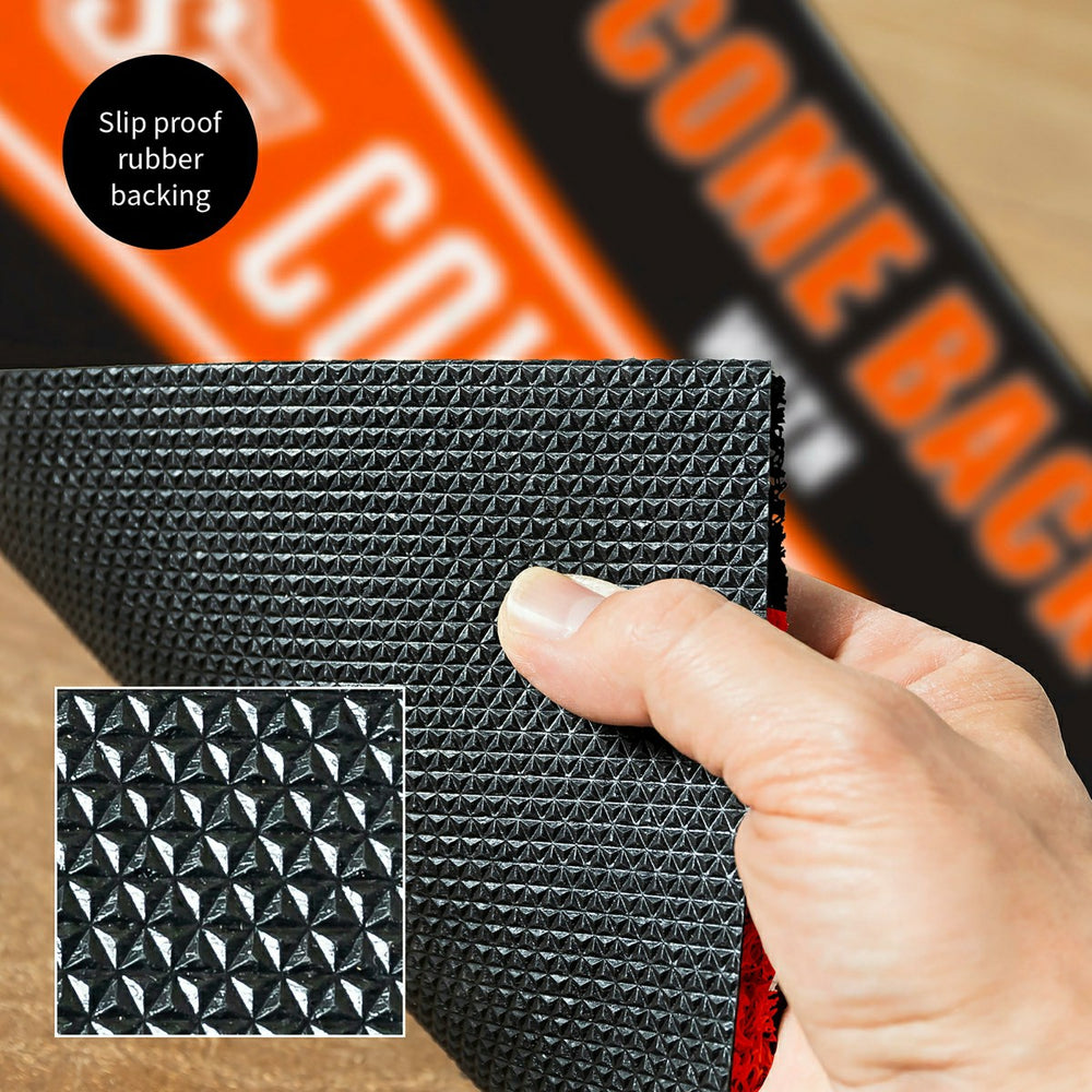 28" x 16" PVC Trapper Mat, Come Back with Tickets, Oklahoma State Univ, Collegiate