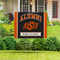 Oklahoma State University Coroplast Yard Sign Alumni, Collegiate, Home