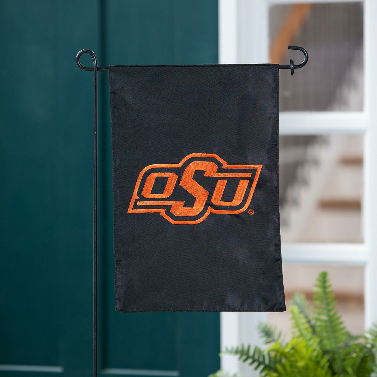 Applique Flag, Gar., Oklahoma State University, Collegiate, Home