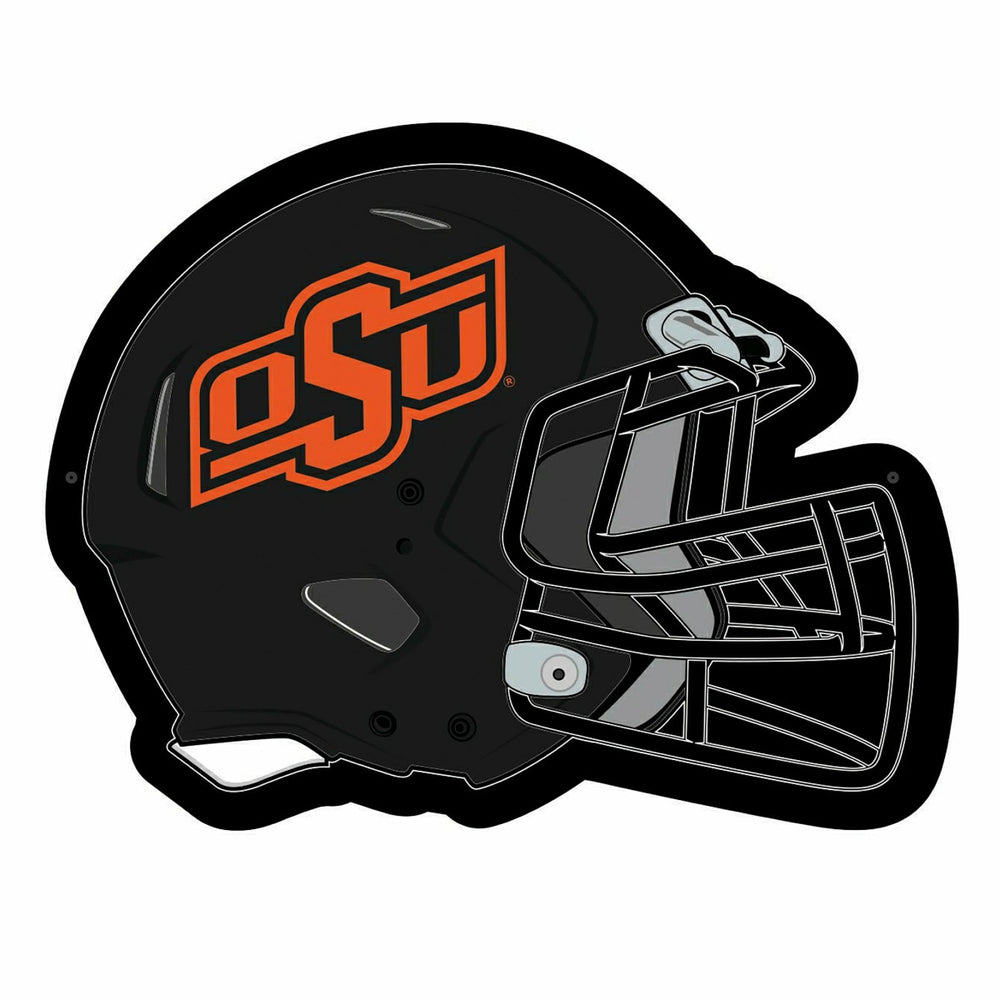 LED Wall Decor, Helmet, Oklahoma State University, Collegiate, Home