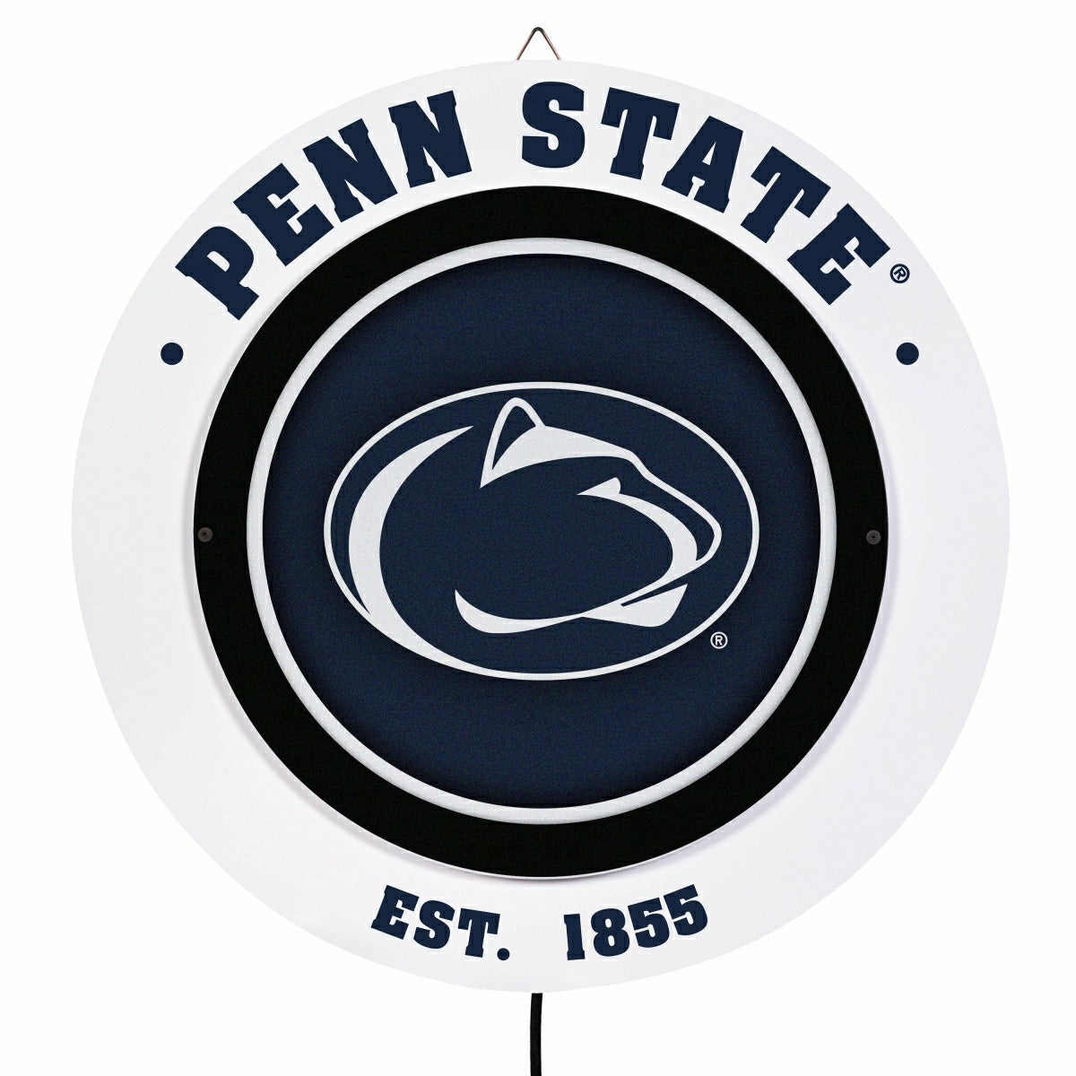 Penn State, Metal Lite, Round, Collegiate