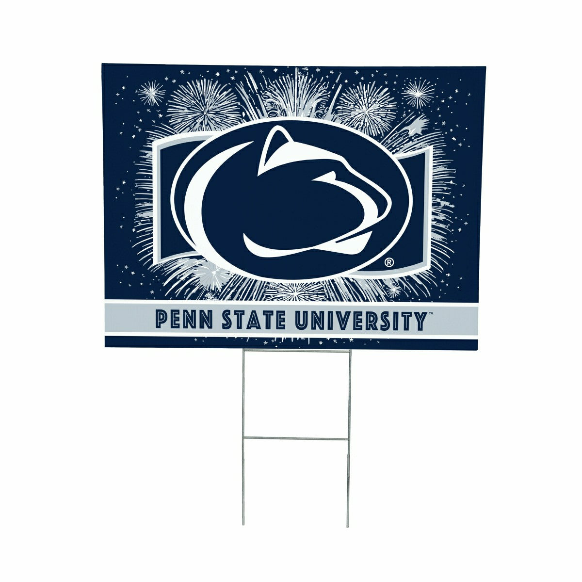 Penn State Yard Sign, Patriotic, Collegiate, Home