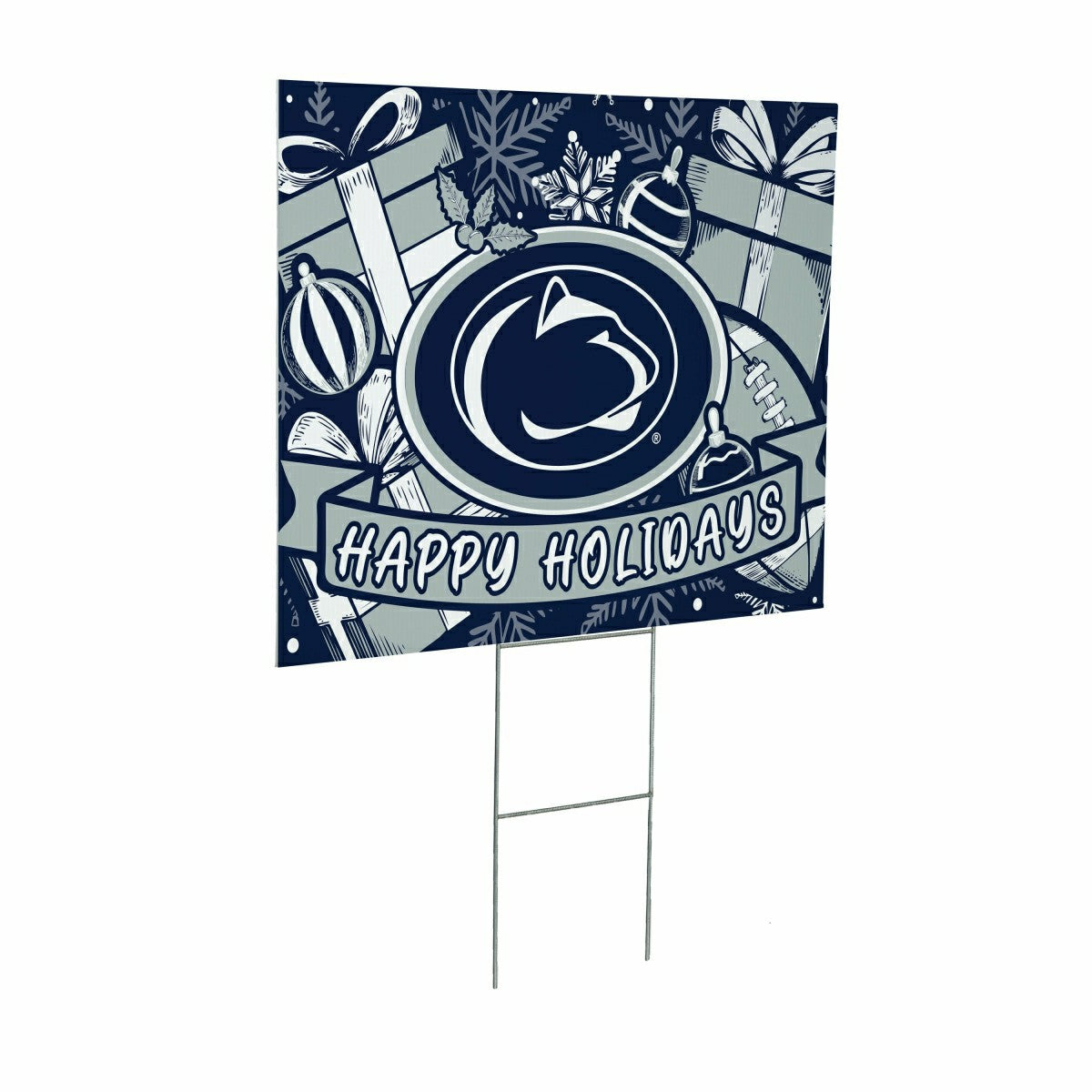 Penn State Yard Sign, Holiday, Collegiate, Home