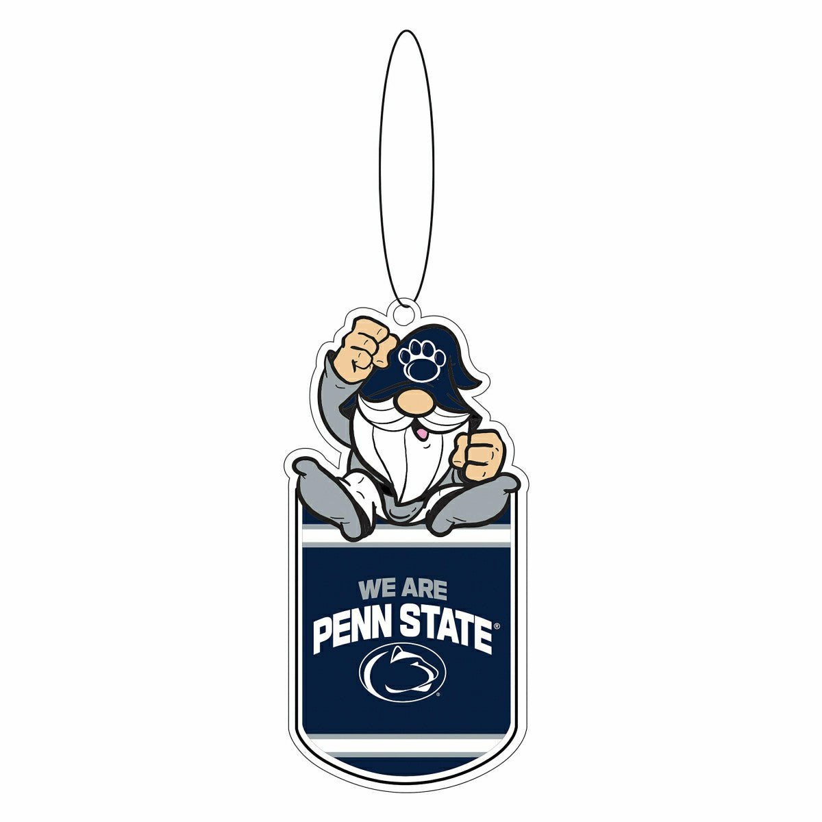 Penn State Gift Tag Ornament, Gnome Fan, Collegiate, Home