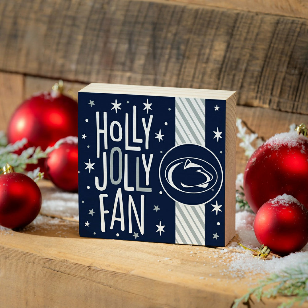 Penn State Block, Holiday, 6x6, Collegiate, Home