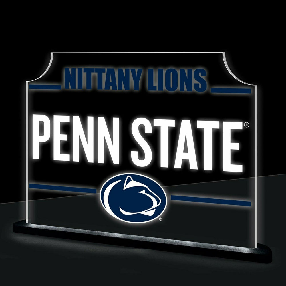 Penn State College Rectangle Desklite LED Decor, Collegiate, Home