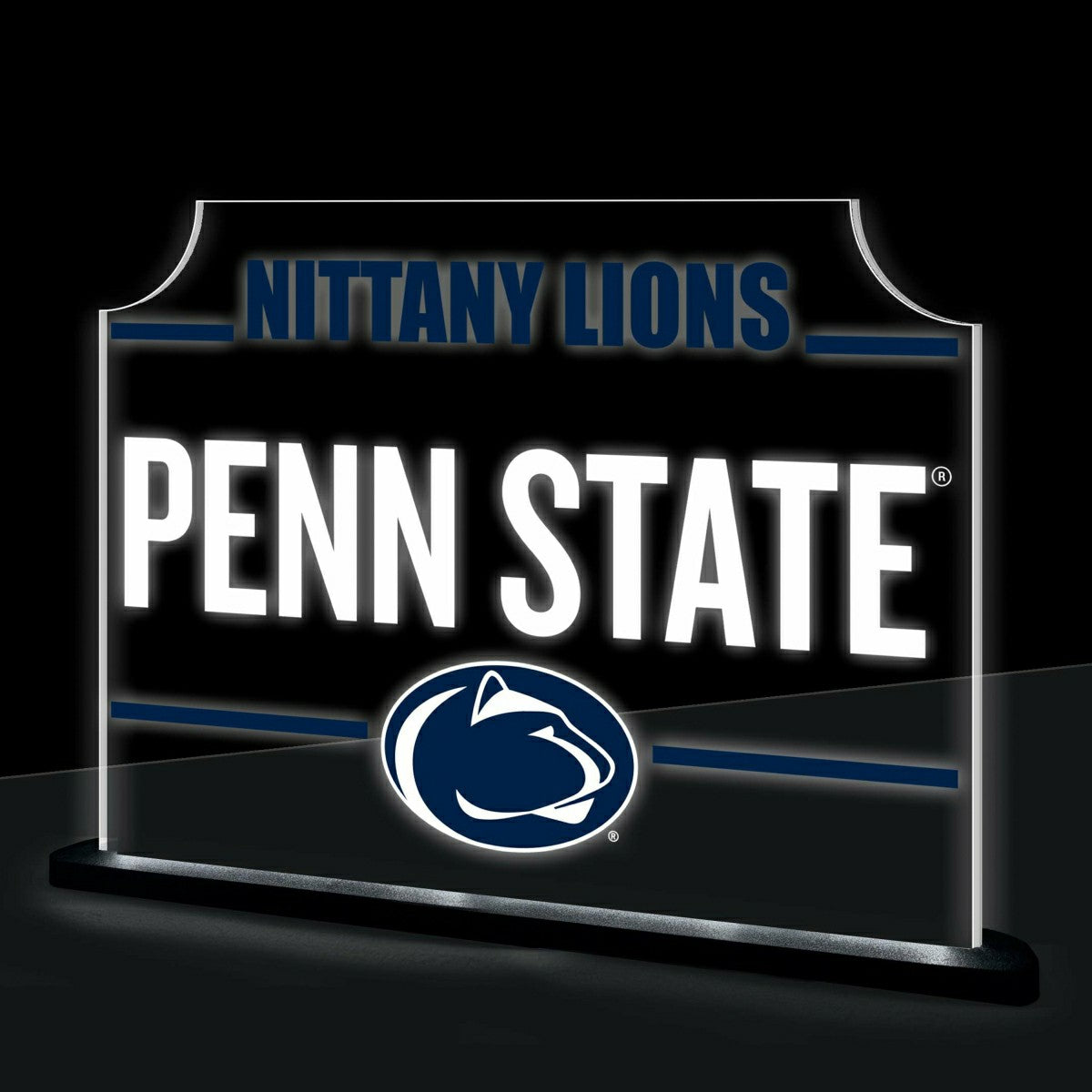 Penn State College Rectangle Desklite LED Decor, Collegiate, Home