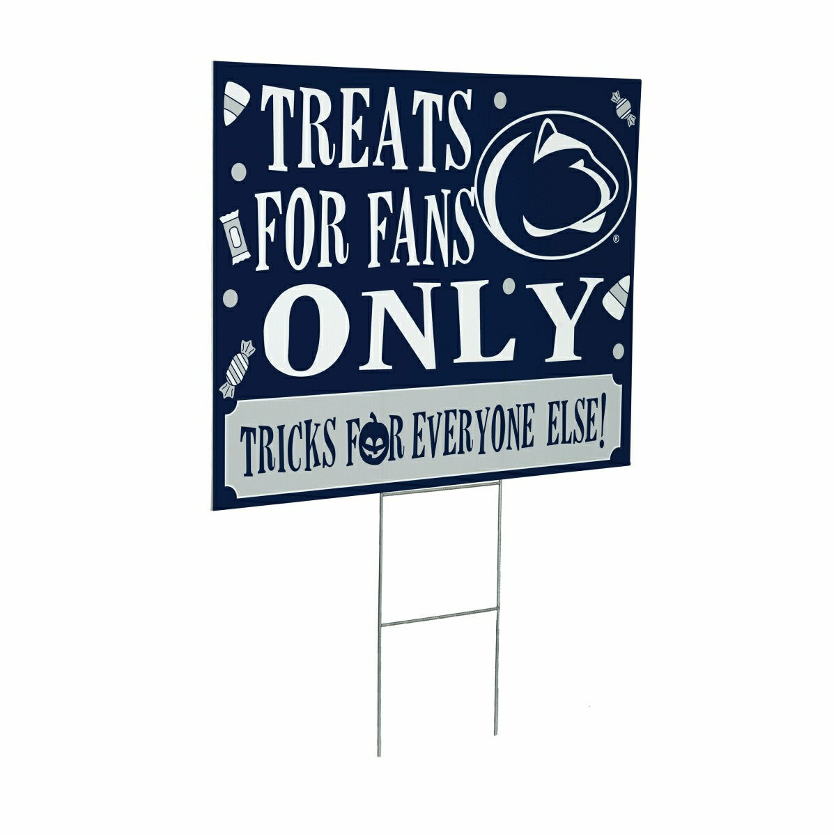 Penn State Yard Sign, Halloween Treats for Fans, Collegiate, Home
