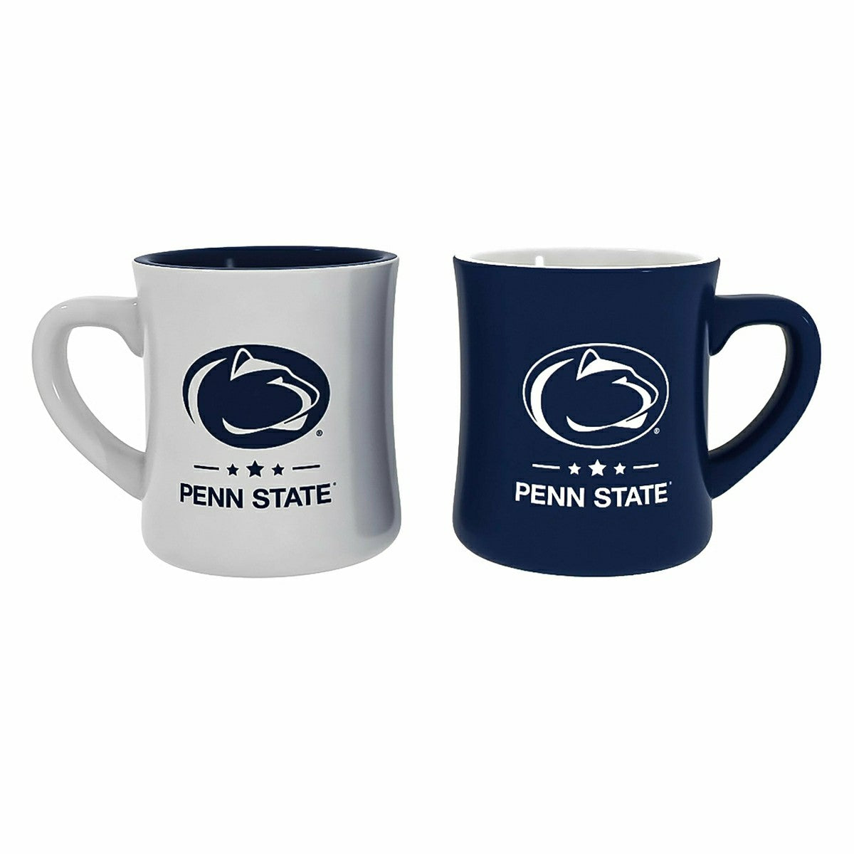 Penn State 10oz Ceramic Cup Set, 2pc, Collegiate, Home