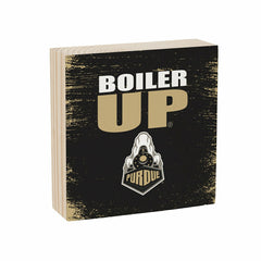 Purdue University Plock, Down Home Fans, 6x6, Collegiate, Home